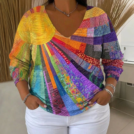 T-shirt coloré vintage™ | T-shirt manches longues