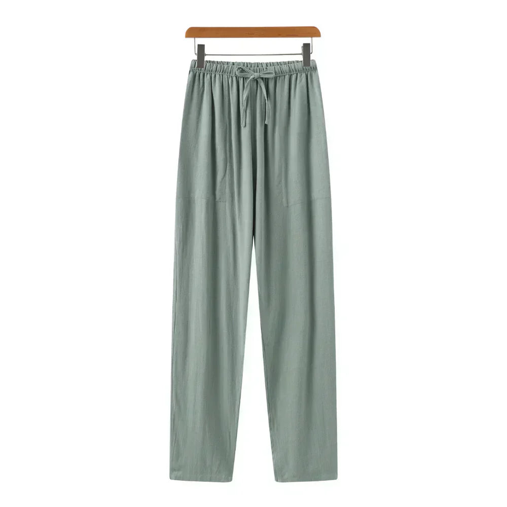 Sylvio™ | Pantalon slim en lin