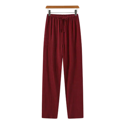 Sylvio™ | Pantalon slim en lin