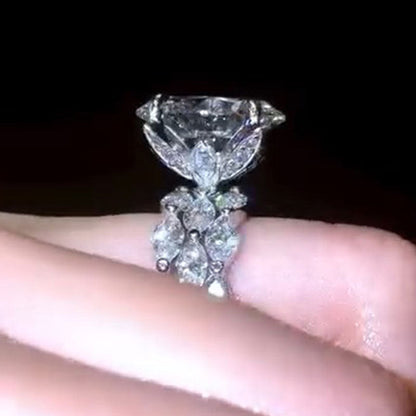 Soukaina™ | Ensemble de fiançailles 3 pièces ovale marquise