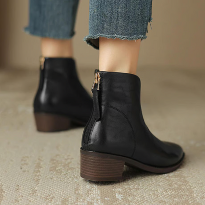 Alwine™ | Bottines élégantes en cuir