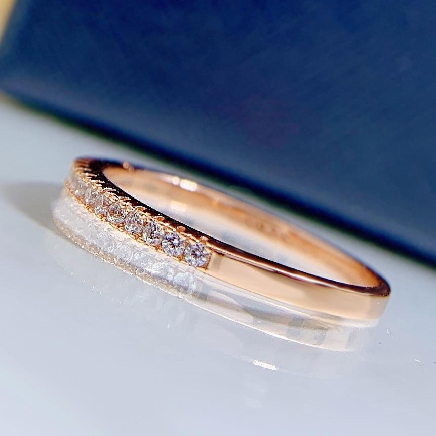 Wafae™ | Bague d’alliance empilable en argent 925
