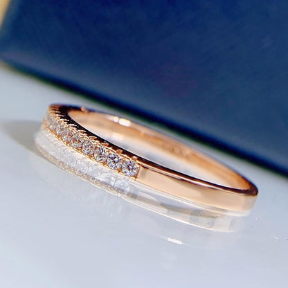 Wafae™ | Bague d’alliance empilable en argent 925