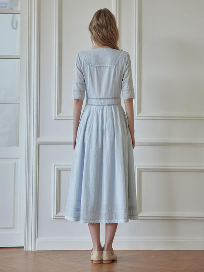 Fiona™ | Robe midi en coton