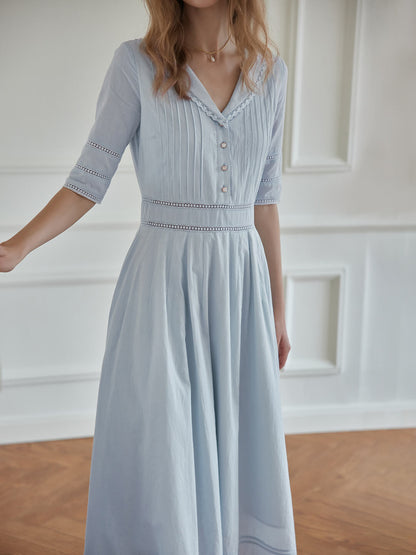 Fiona™ | Robe midi en coton