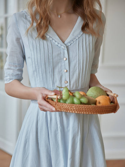 Fiona™ | Robe midi en coton