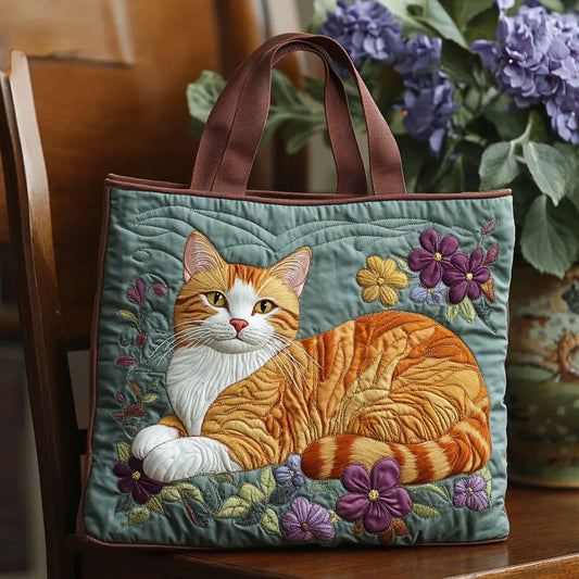 TRIBU DE CHATS™ | SAC À MAIN ARTISANAL DOUBLÉ (CHATS)