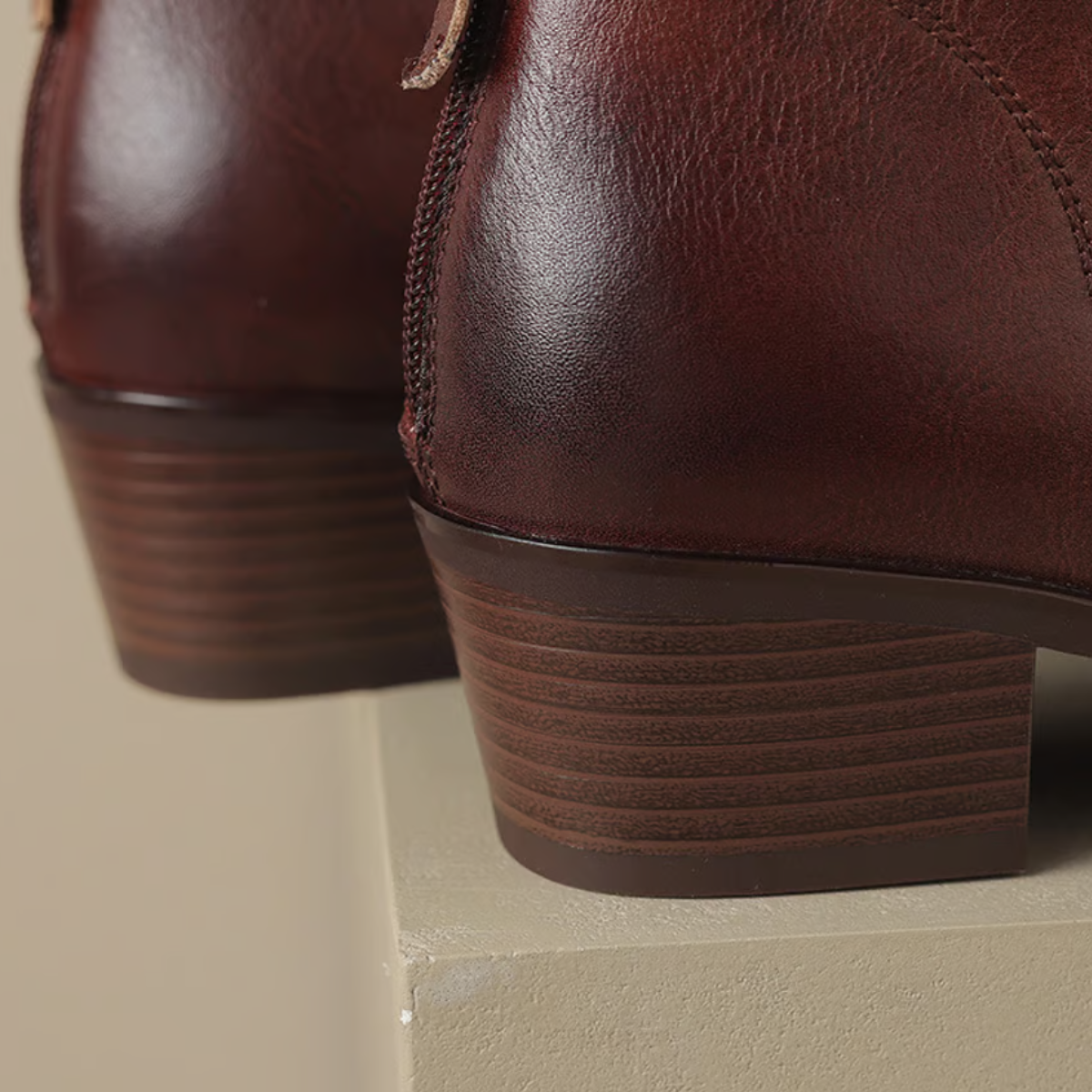 Alwine™ | Bottines élégantes en cuir