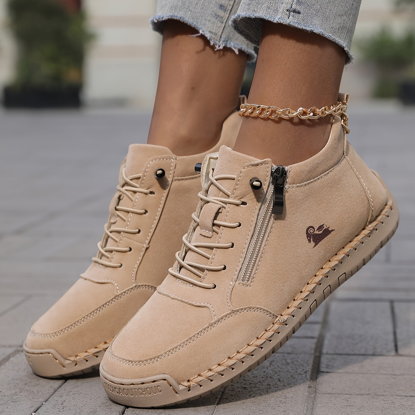 Bérénice™ | Baskets orthopédiques zippées