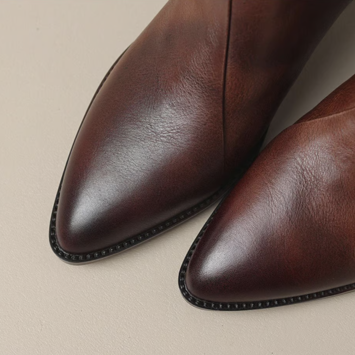 Alwine™ | Bottines élégantes en cuir