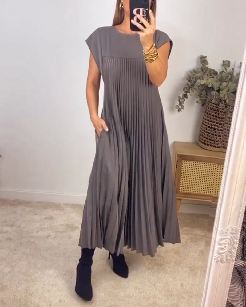 Leonora™ | Plissiertes Kleid
