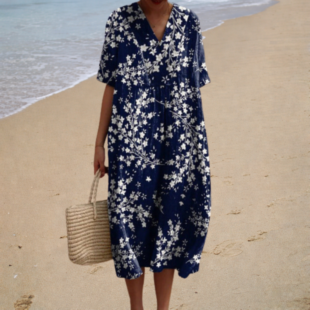 Adèle™ | Robe Longue Fleurie Douce