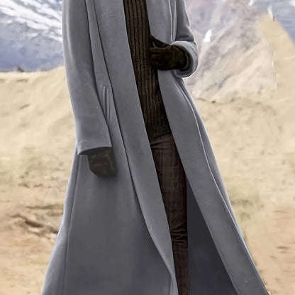 Gwendolyn | Manteau long drapé