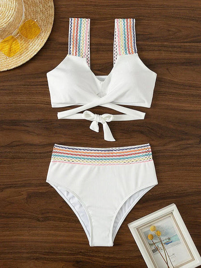 AMALFI™ | BIKINI CROISÉ TAILLE HAUTE GAINANT
