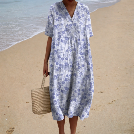 Adèle™ | Robe Longue Fleurie Douce