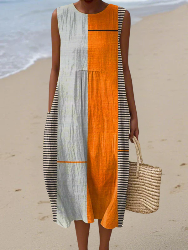Midikleid May™ zweifarbig