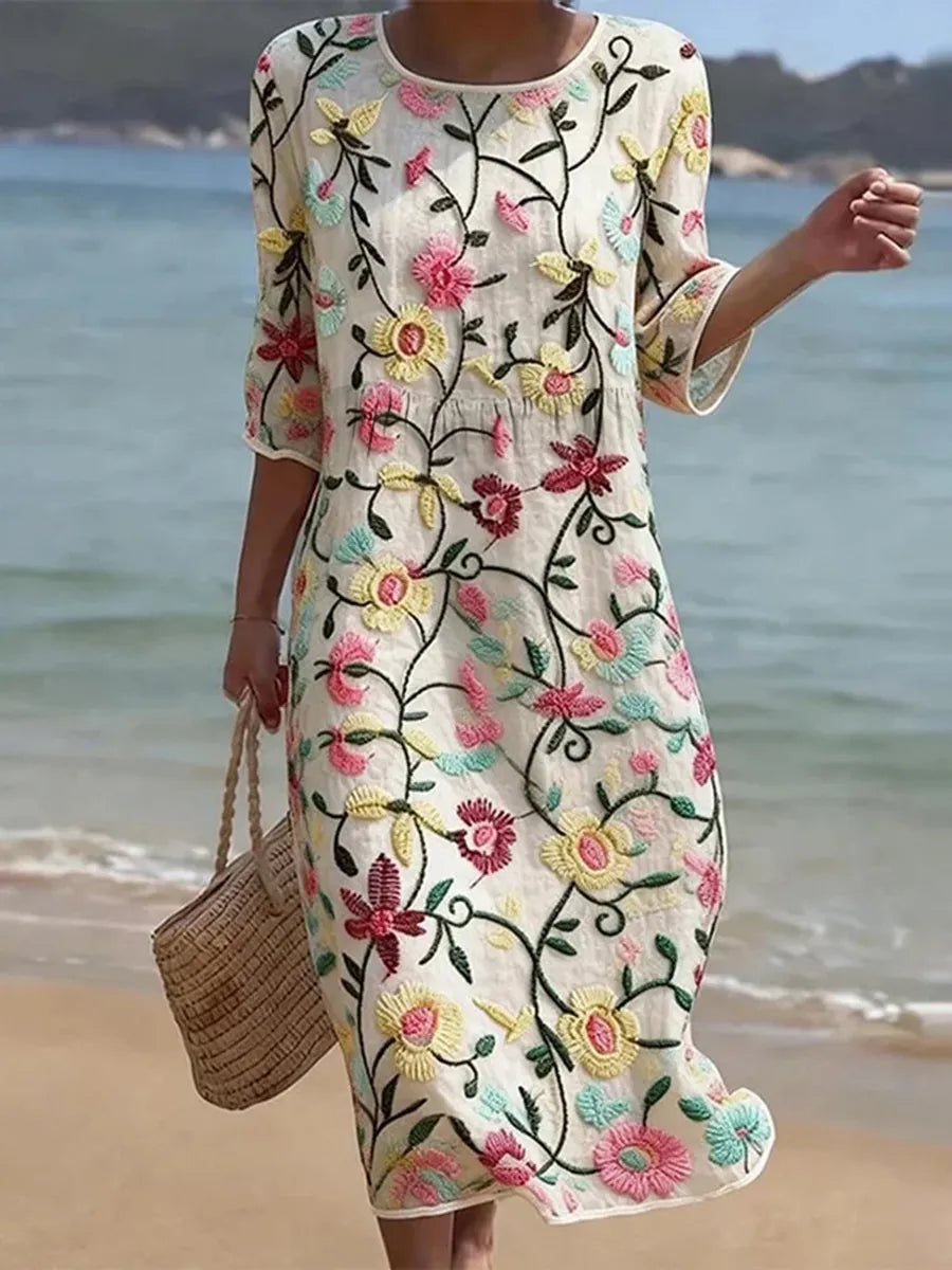 Zuleika™ | Robe maxi fleurie