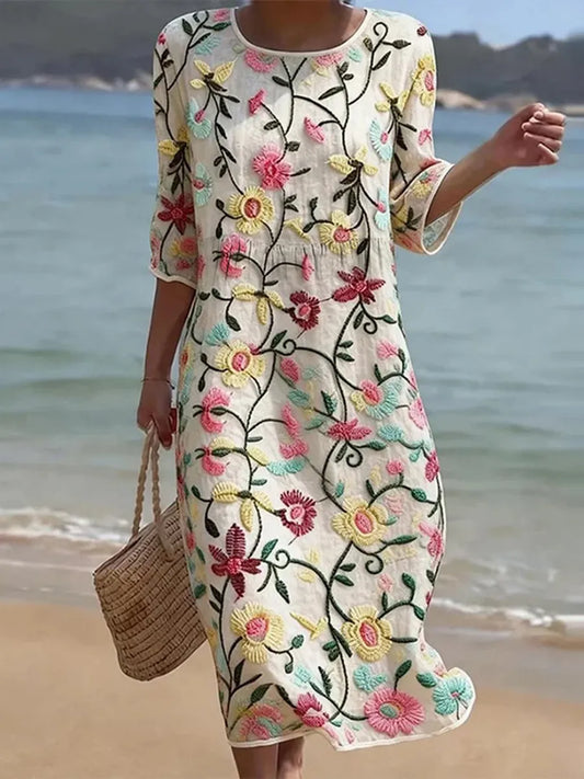 Zuleika™ | Robe maxi fleurie