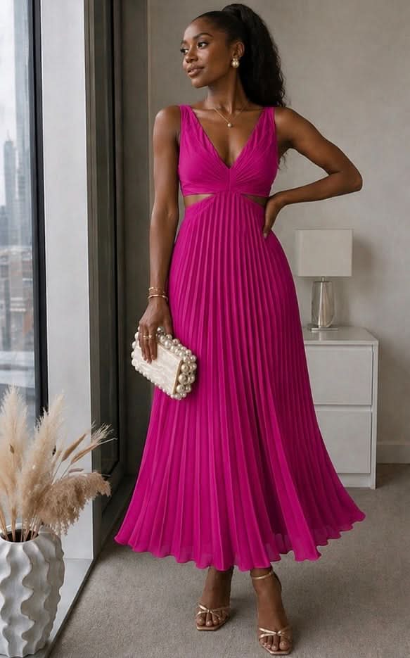 Jana™ | Robe maxi torsadée