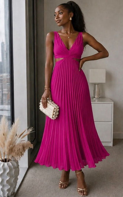 Jana™ | Robe maxi torsadée