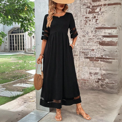 Aubrey™ | Robe midi flatteuse qui lisse le ventre