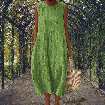 Aikaterini™ | Robe sans manches élégante avec poches