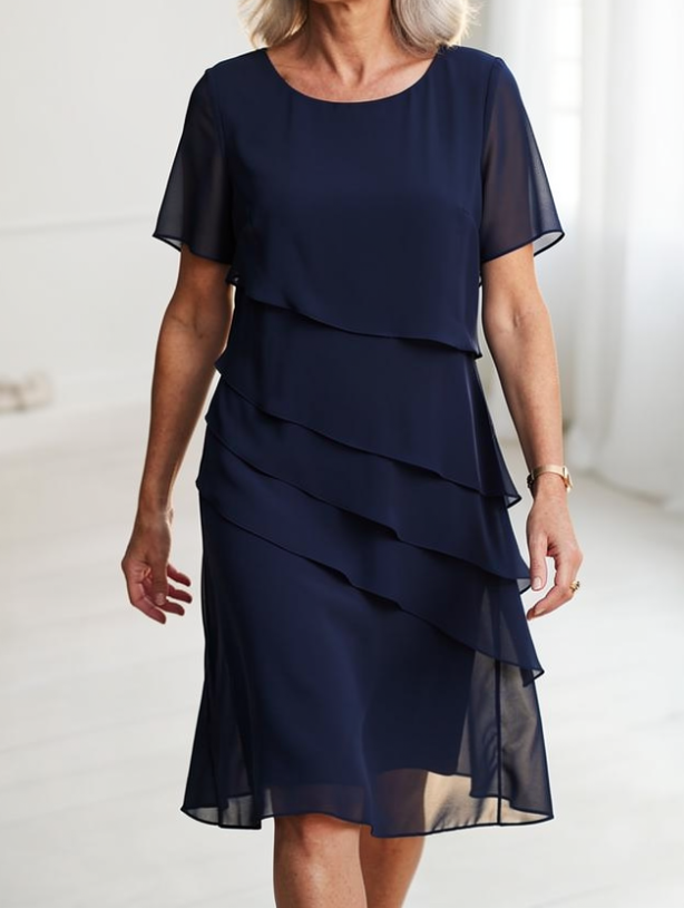 Dalila™ | Robe élégance fluide à volants