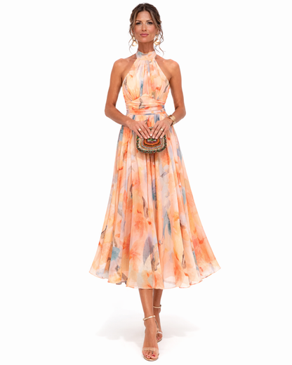 ZINNARA™ | ROBE MAXI COL HALTER
