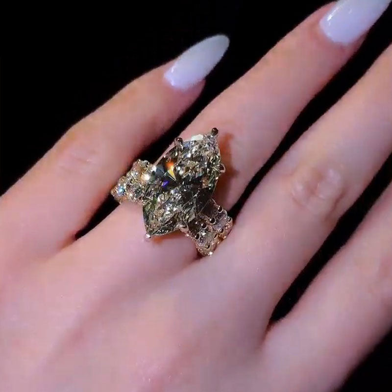 Marquisea™ | Ensemble de mariée marquise halo caché