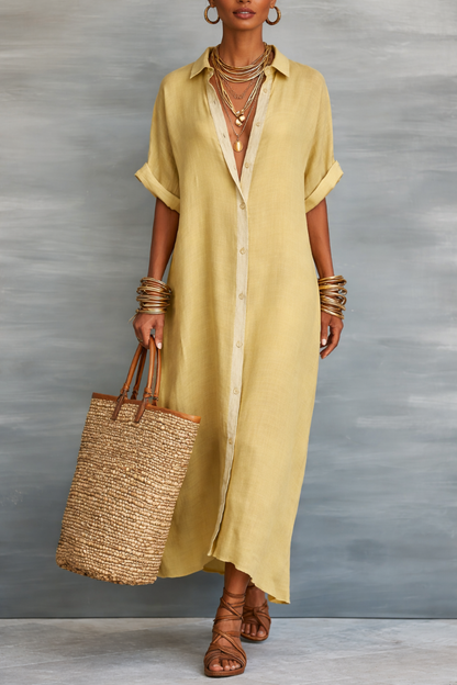 Elsinore™ | Elegantes, minimalistisches Maxikleid