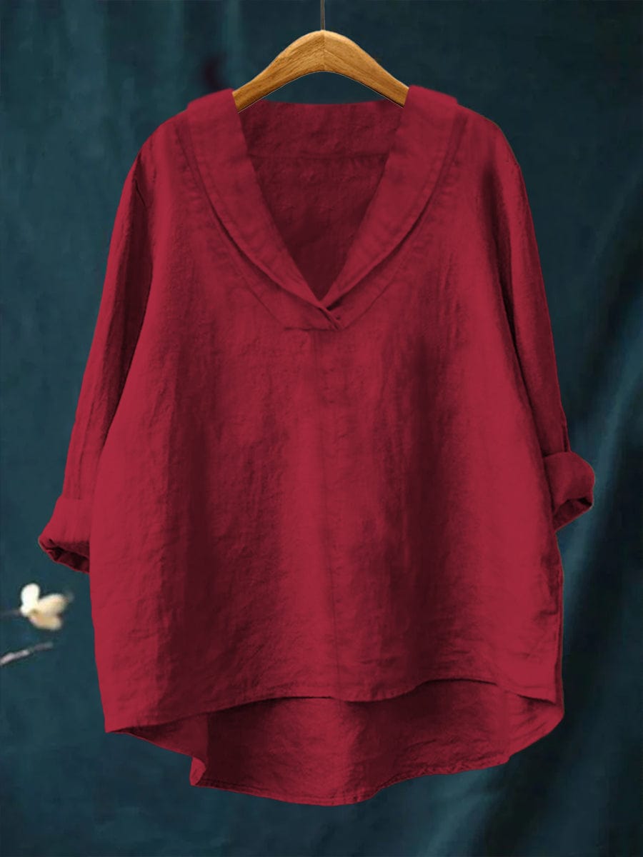 Hortense™ | Blouse à col V fluide