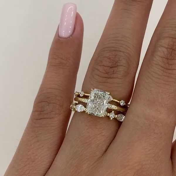 Isadora™ | Parure de mariée radiant marquise ronde