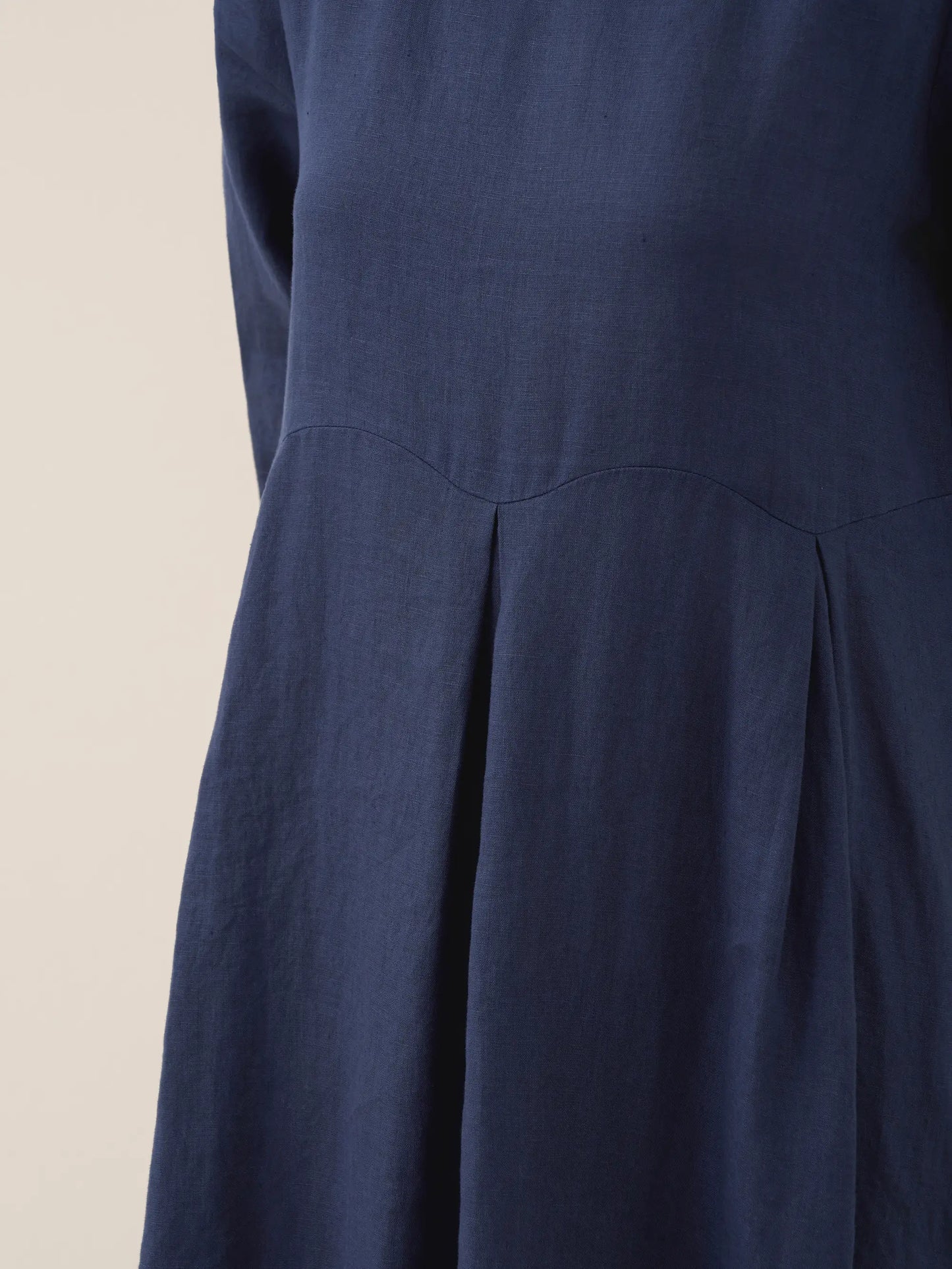 Élise™ | Robe longue en lin à plis