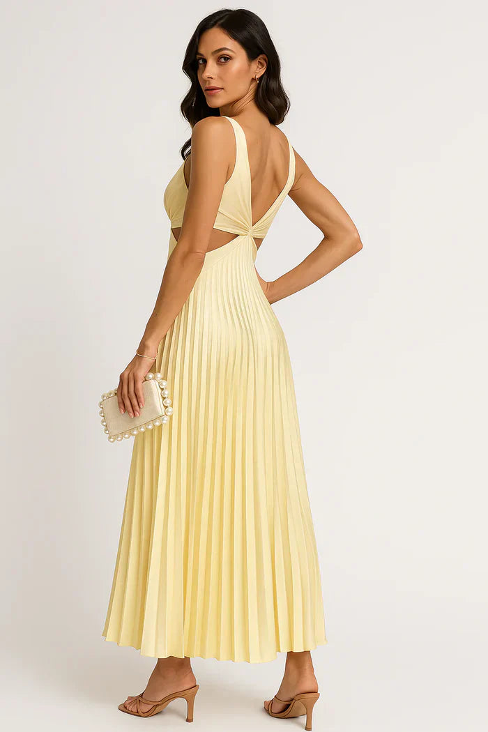 BELLEZZA™ | ROBE MAXI PLISSÉE