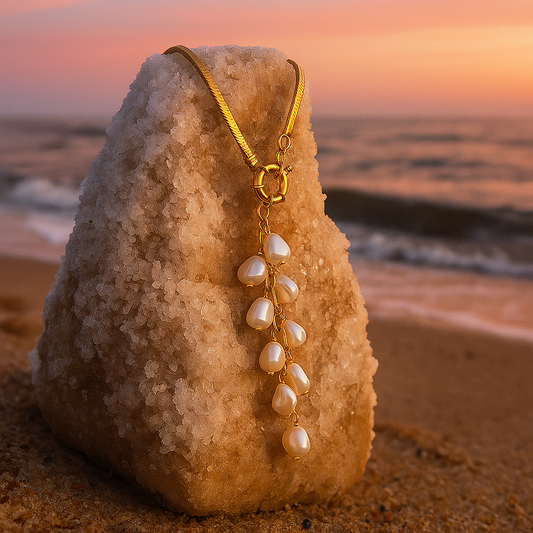 Heliora™ | Collier à cascade de perles