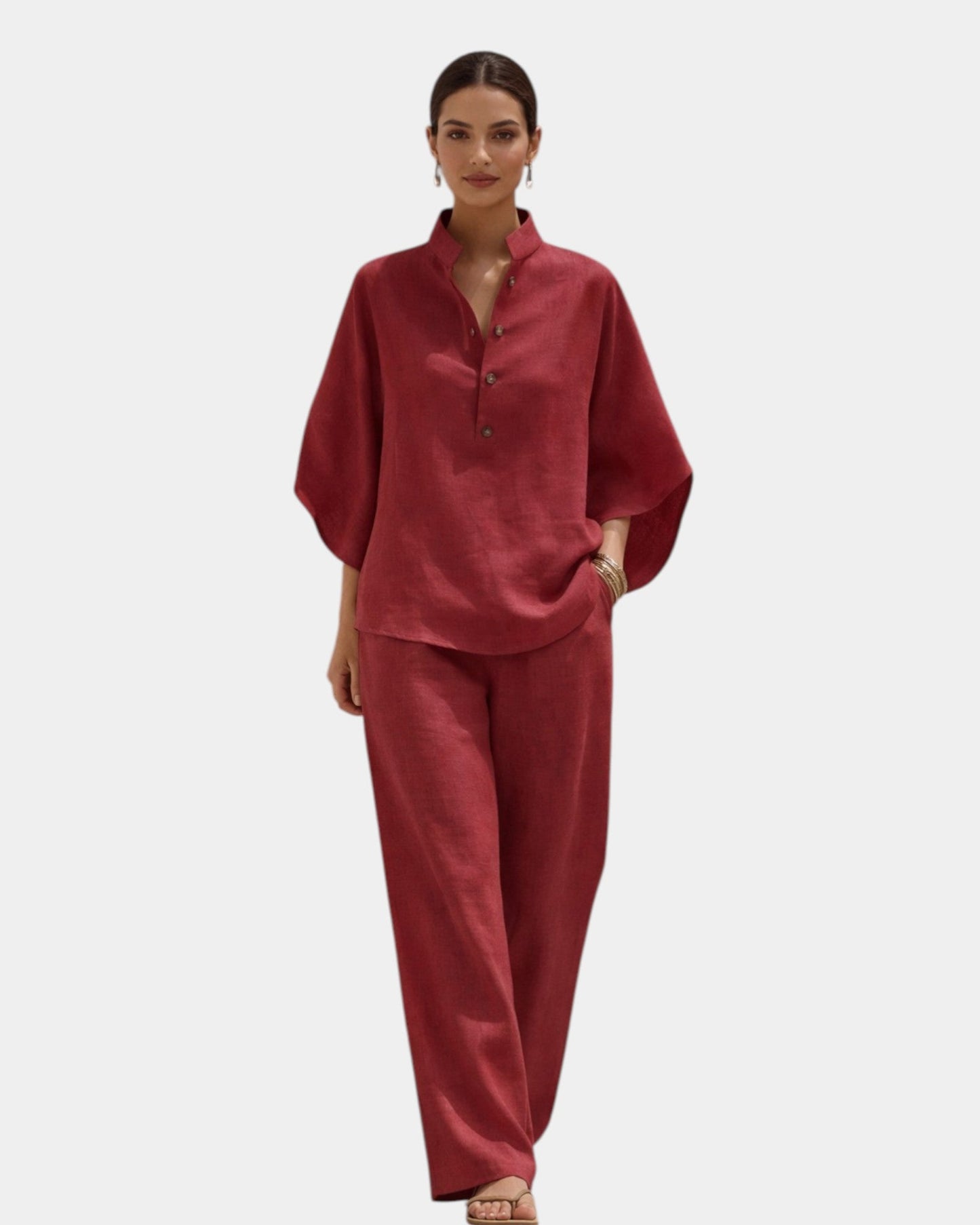 Honoria™ | Ensemble en coton deux pièces