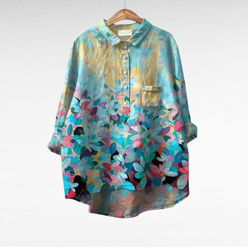 Eulalie™ | Blouse florale élégante
