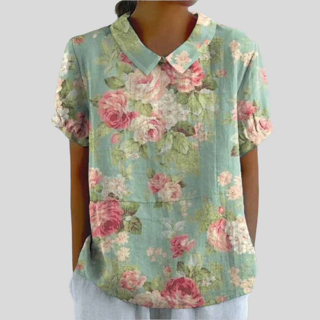 Mireva- Élégante Blouse Vintage
