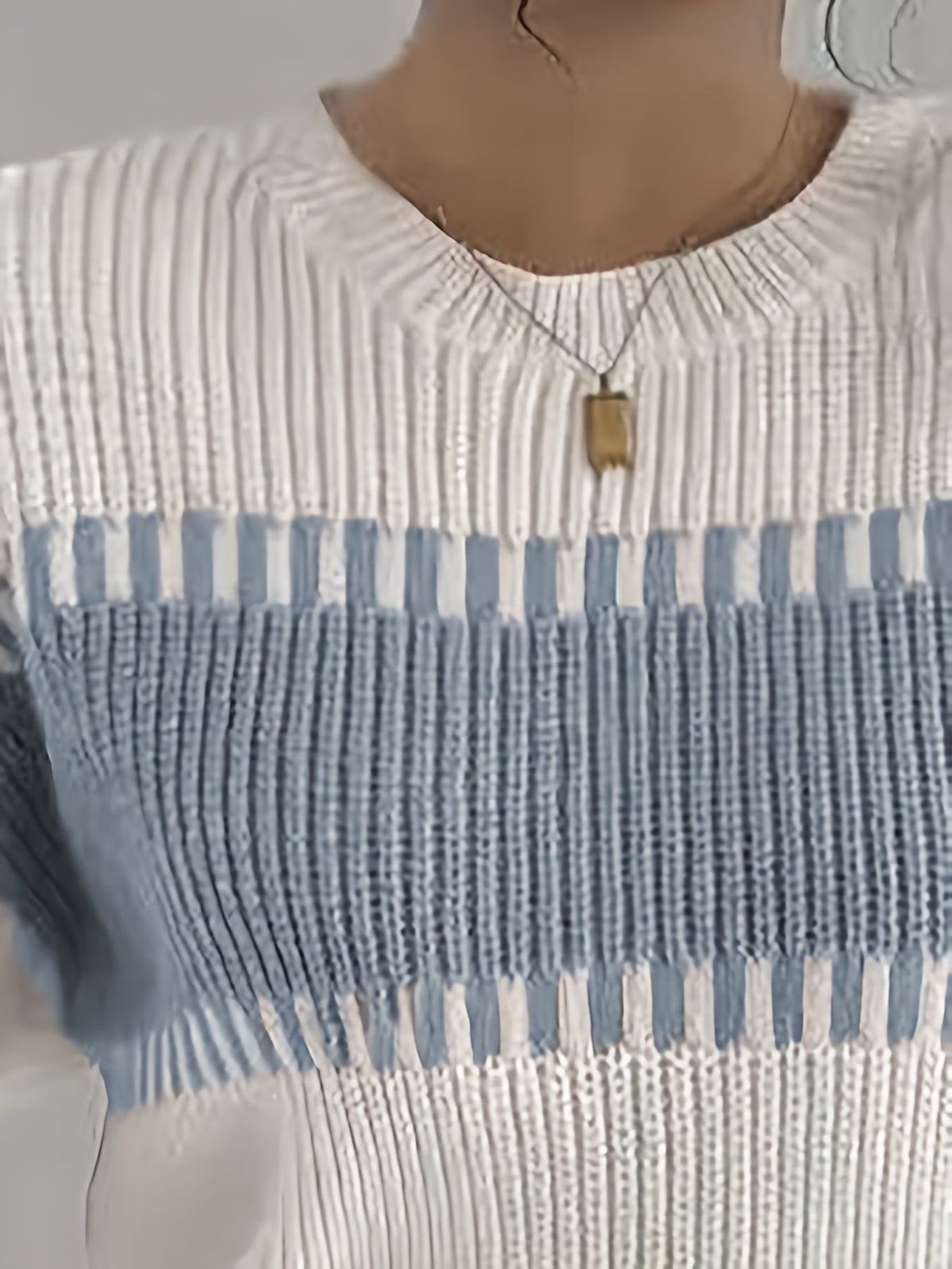 Adelaide | Pull rayé à empiècements colorés