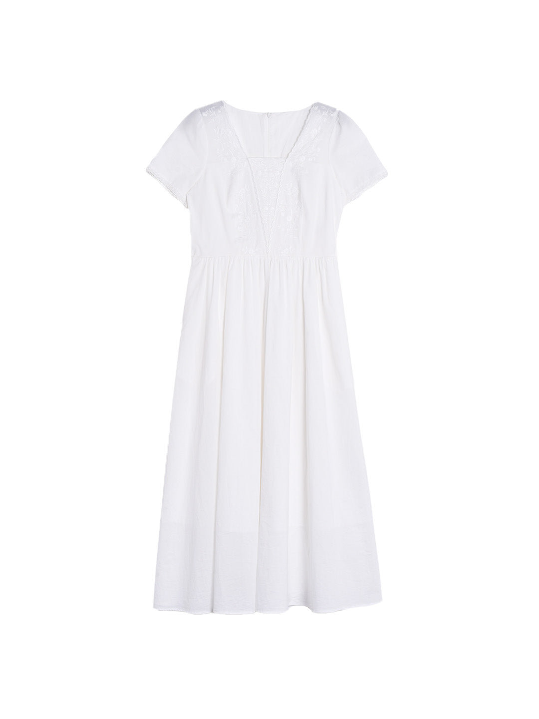 May™ | Robe en coton brodée