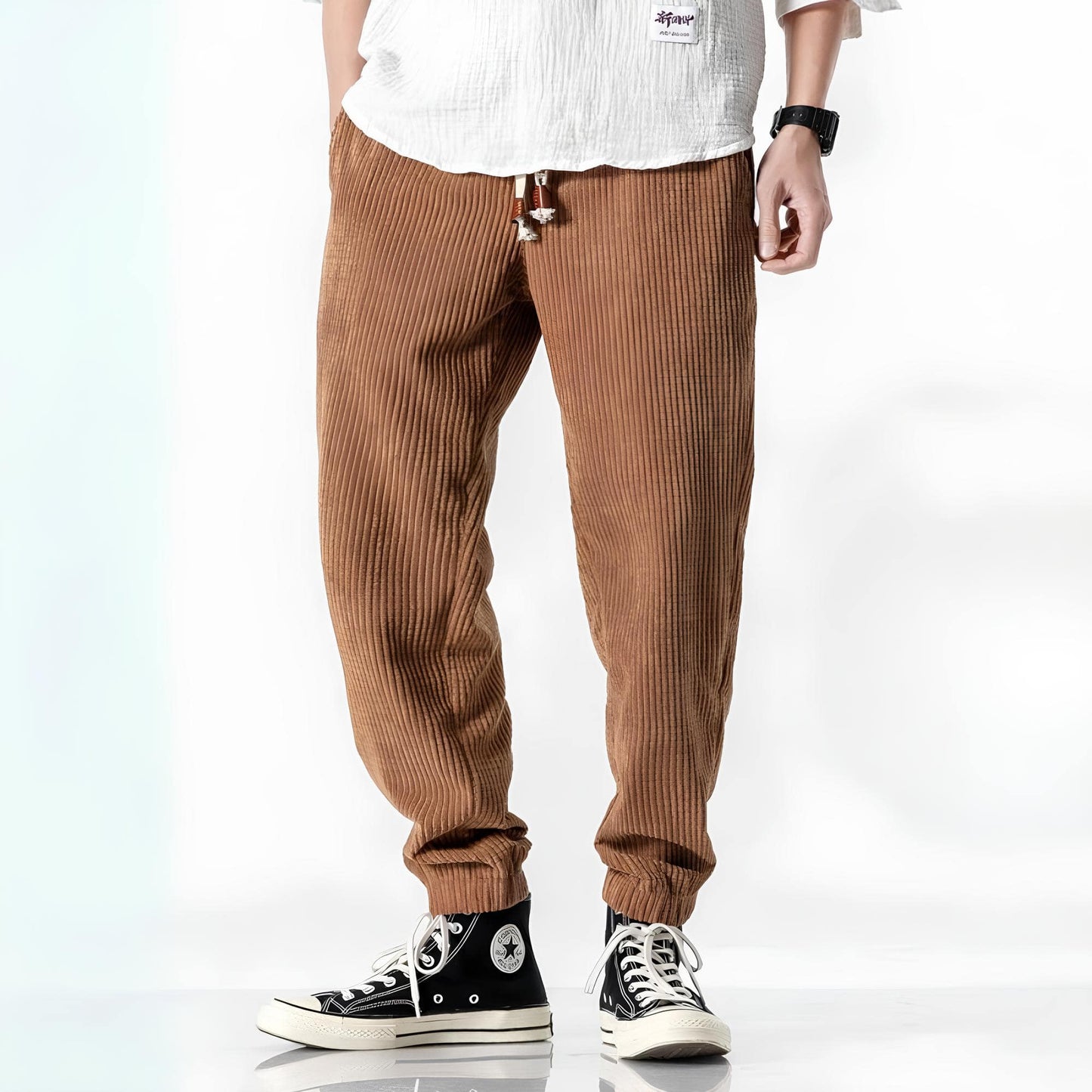 Yannos™ | Pantalon En Velours Côtelé