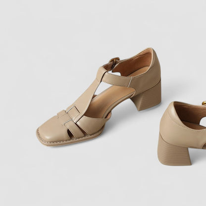Elyxiana | Talons blocs orthopédiques à bride en T