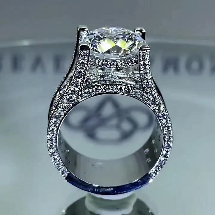 Sanae™ | Bague de fiançailles ronde 3 carats