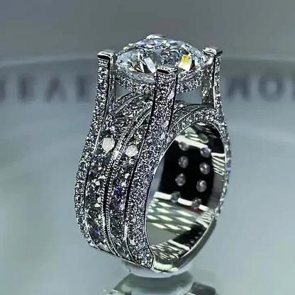 Sanae™ | Bague de fiançailles ronde 3 carats