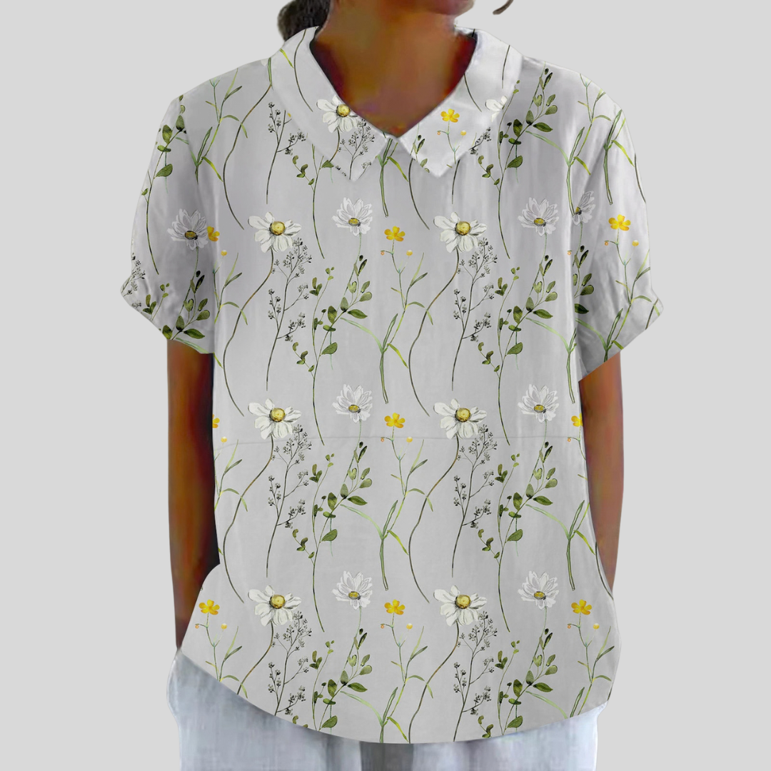 Aurore™ | Blouse marguerites sauvages