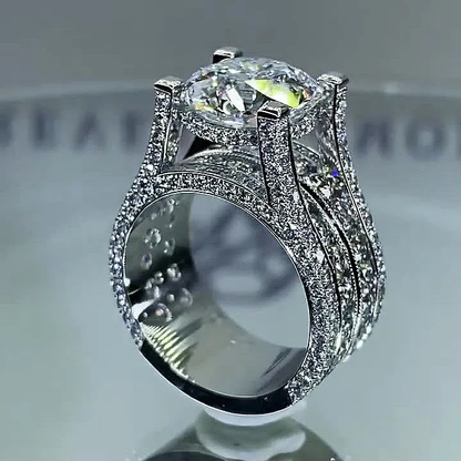 Sanae™ | Bague de fiançailles ronde 3 carats