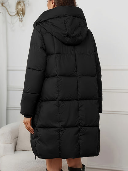Camilla | Manteau doudoune long à capuche