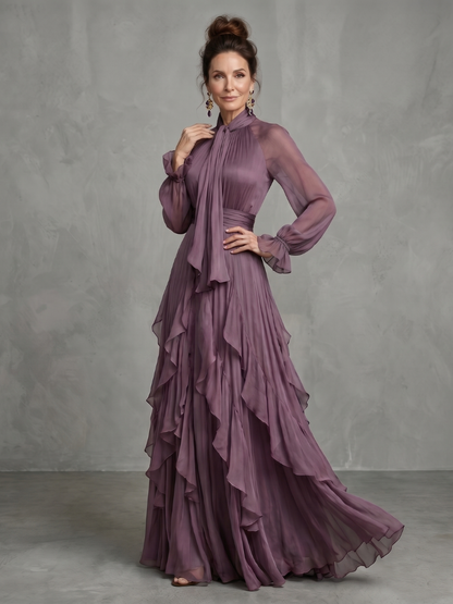 Zineb™ | Robe maxi lavallière
