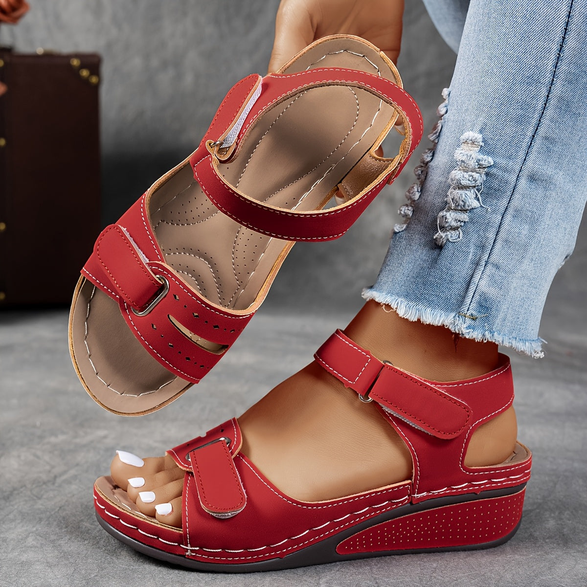 Edeltraud™ | Sandales orthopédiques confort
