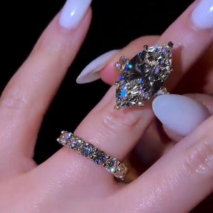 Marquisea™ | Ensemble de mariée marquise halo caché